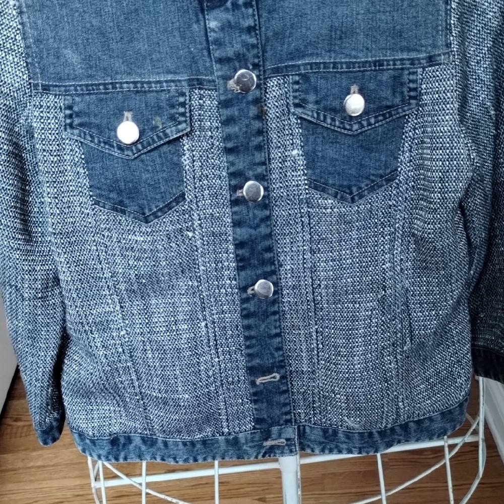 Chico's Denim Jacket - Picture 4 of 13